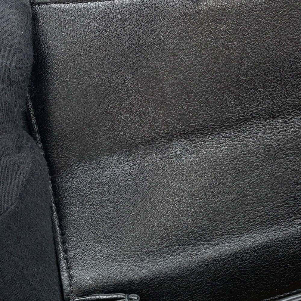 Chanel Chain Shoulder Bag with Coco Mark and Matelasse Lambskin, AS2484, Black - Picture 9 of 16
